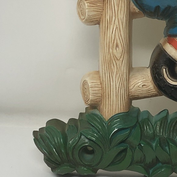 1977 Raggedy Andy Wall Art Hanging Bobbs-Merrill Company plastic 12" x 8" - Picture 3 of 12